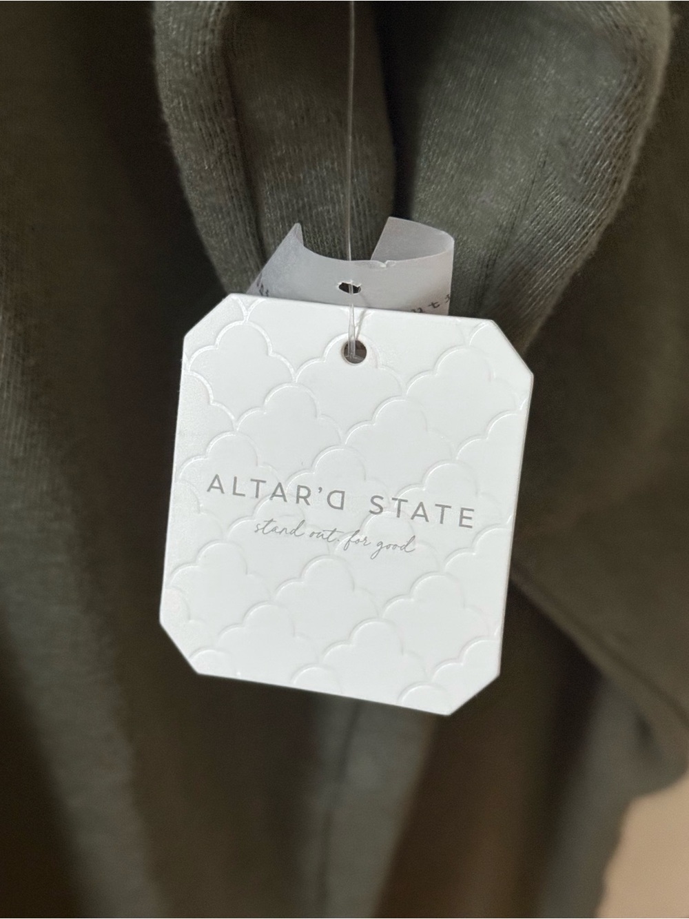 Altar’d State Colorado Rock Mountains Crewneck in Green - Picture 5 of 5